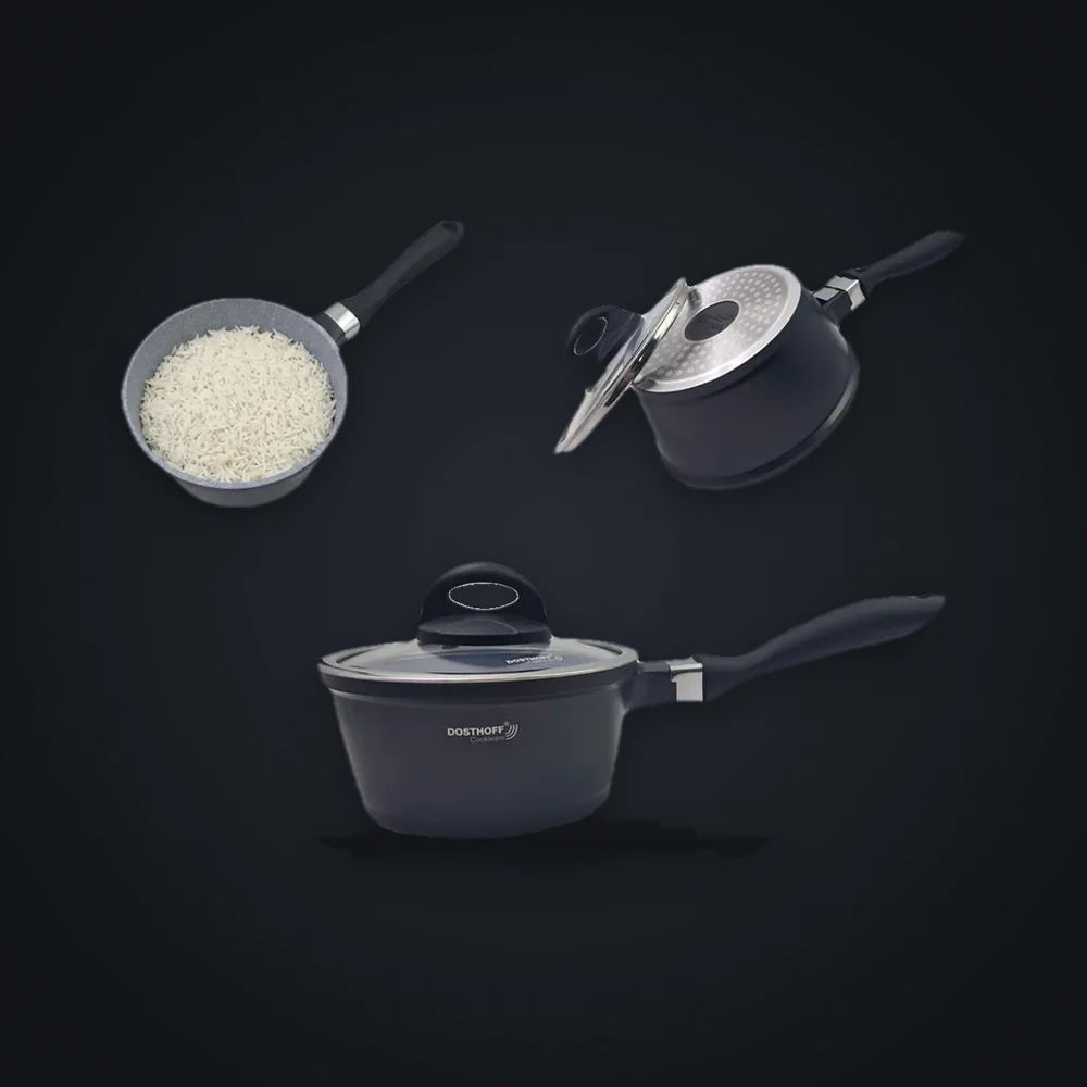 Dosthoff Induction Master Sauce Pan Black 16 cm